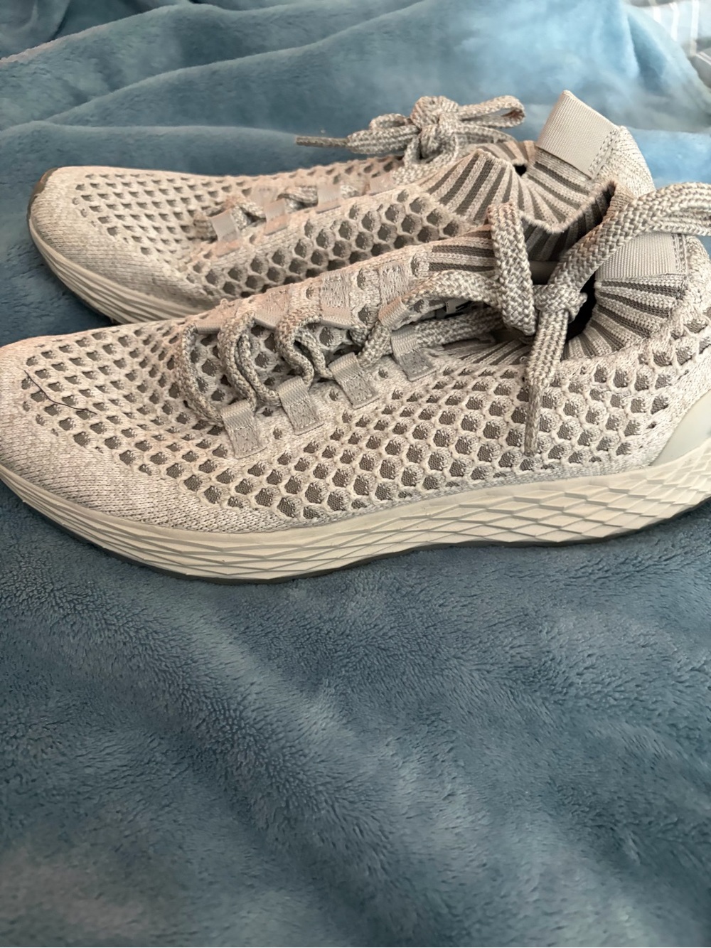 NOBULL Gray AlldayKnit Lace-Up Women’s Sneakers